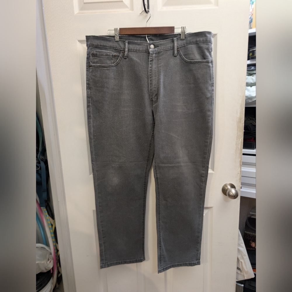 Men's Levi's 541 Classic Gray Straight Jeans 40x30